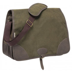 Borsa tracolla da caccia Verney Carron in pelle scamosciata verde art.LVAC211 VERNEY CARRON