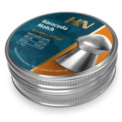 Pallini H&N BARACUDA MATCH per carabina aria compressa cal.4,5 mm/cal. .177 peso 10,65 gr
