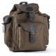 Zaino RASport verde in canvas e pelle 20 litri art. SMALLCANVAS20L RASPORT