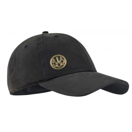 Cappello Beretta nero edizione limitata 500 anni con logo oro art.BC242 T1675 0999 BERETTA