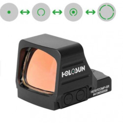 Holosun punto rosso modello HE507COMP-GR punto verde multireticolo