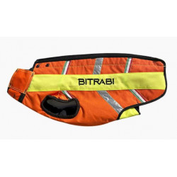 Gilet di protezione per cani Bitrabi ad alta visibilità e antizanna modello SICUR DOG