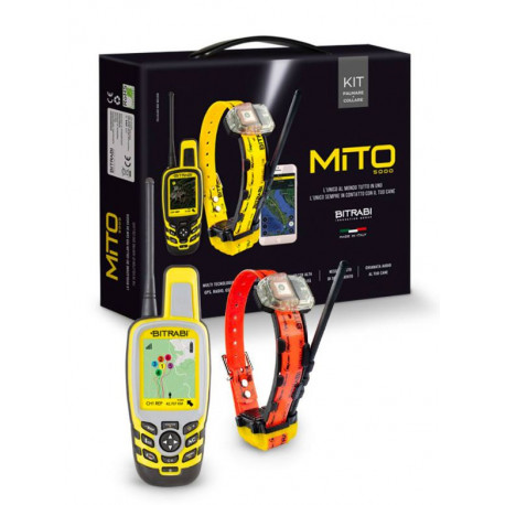 Kit collare MITO 5100 e palmare BS PLANET 3000 OPENMAP UNICO con Bluetooth e BEEPER art. BTB5100BTOPENMAPUNICO BITRABI