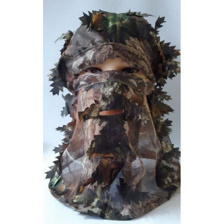 Maschera camouflage effetto bosco per mimetizzazione art.857 PIANETA COLOMBACCIO