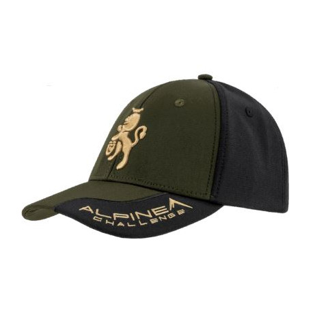 Cappello Trabaldo verde e nero  modello Identity Cap Alpine art.8030/298/BLACK TRABALDO