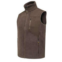Gilet pellicciotto termico Beretta marrone mod. Halifax Sherpa art. P3831 T2381 08AA BERETTA