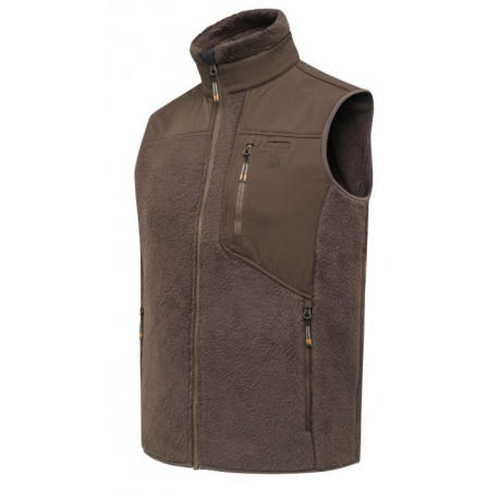 Gilet pellicciotto termico Beretta marrone mod. Halifax Sherpa art. P3831 T2381 08AA BERETTA