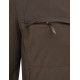 Felpa pile tecnica Beretta porta binocolo marrone modello Binostash Anorak art. P3771 T2312 08AA BERETTA