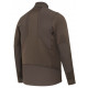 Felpa pile tecnica Beretta porta binocolo marrone modello Binostash Anorak art. P3771 T2312 08AA BERETTA