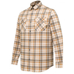 Camicia Beretta a quadri beige modello Cadet Flannel art. LU991 T2435 01D9 BERETTA