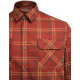 Camicia Beretta a quadri rossa e beige modello Cadet Flannel art. LU991 T2435 08F5 BERETTA