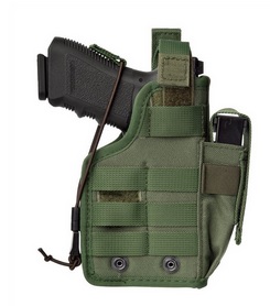 Fondina Tattica Coscia Per Pistola | Custodia Con Porta-mag Per Pistole Medie-grandi