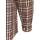 Camicia Beretta a quadri marrone e beige modello Bryggen art. LU382 T2474 01E2  BERETTA