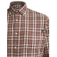 Camicia Beretta a quadri marrone e beige modello Bryggen art. LU382 T2474 01E2  BERETTA
