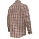 Camicia Beretta a quadri marrone e beige modello Bryggen art. LU382 T2474 01E2  BERETTA