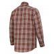 Camicia Beretta a quadri marrone e rossa modello Bryggen art. LU382 T2474 035E  BERETTA