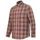 Camicia Beretta a quadri marrone e rossa modello Bryggen art. LU382 T2474 035E  BERETTA