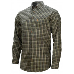 Camicia Browning in cotone a quadri verde modello Stefan art.3019294004  BROWNING