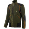 Felpa tecnica Trabaldo verde e arancio fluo modello Super Tempest Evo art.6110/19300TIT/750WS TRABALDO