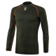 Maglia tecnica intima Trabaldo a manica lunga verde e arancio mod. MAGLIA M/L art.320/DRYARN/298/NEON  TRABALDO