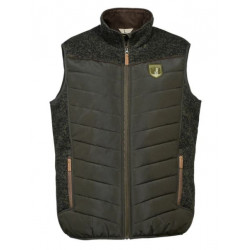Gilet imbottito Percussion verde art. 12106 PERCUSSION