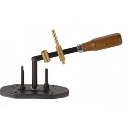 Leva e metti capsule cal. 36 in acciaio a colonne con impugnatura in legno art. LEVAMETTICAPSULE CGM