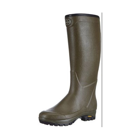 Stivali Le Chameau verdi mod. Country Neo termici con suola Vibram