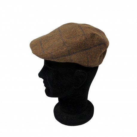 Cappello Blaser art.116055-107/635 MARRONE Flat Cap Joe