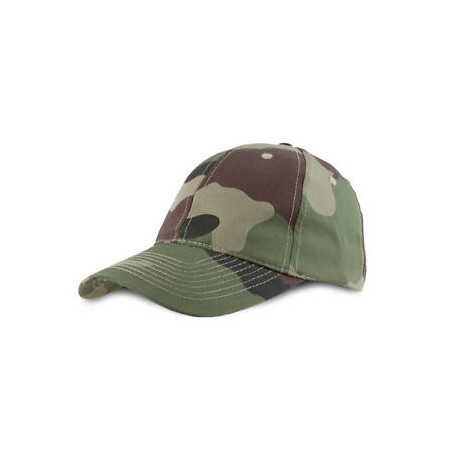 Cappello C.G.M con visiera verde effetto mimetico mod. 3413