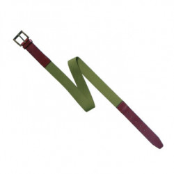 Cintura Riserva color marrone e verde mod. R1571