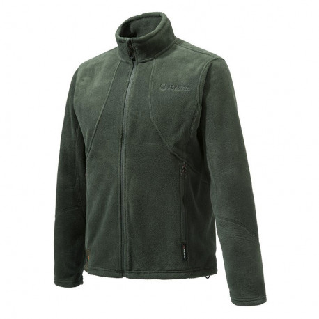 Felpa Beretta Pile Polartec mod.P3171 T0654 0715 VERDE Acvtive Track Jacket