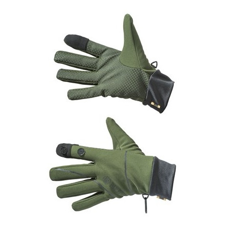 Guanti Beretta verdi mod.GL271 T1660 0715 Softshell Gloves
