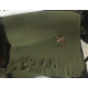 Sciarpa Riserva in pile verde con beccaccia mod. R9035BEC