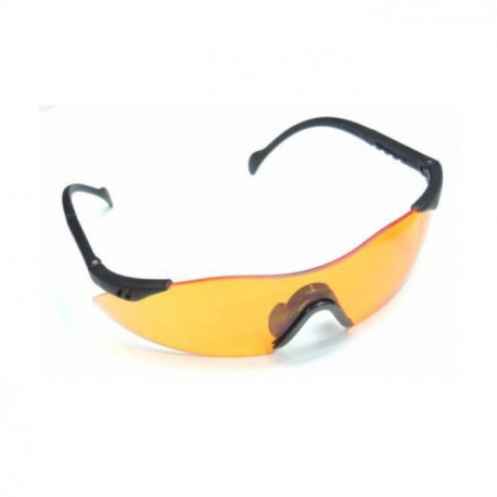 Bersaglio Tiro Occhiali di sicurezza Arancione Infrangibili Lens UV400 