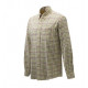 Camicia Beretta a fantasia multicolore mod.LUA10 T1644 011X Wood Flannel Butto Down Shirt Beige check