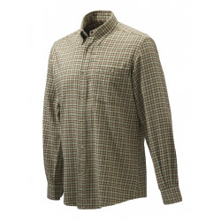 Camicia Beretta a fantasia multicolore mod.LUA10 T1644 073N Wood Flannel Butto Down Shirt Light Green check
