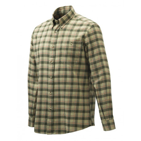 Camicia Beretta a fantasia multicolore mod.LUA10 T1644 074H Wood Flannel Button Down Shirt