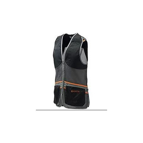 Gilet da tiro Full Mesh Black Gray art.GT671T15530903