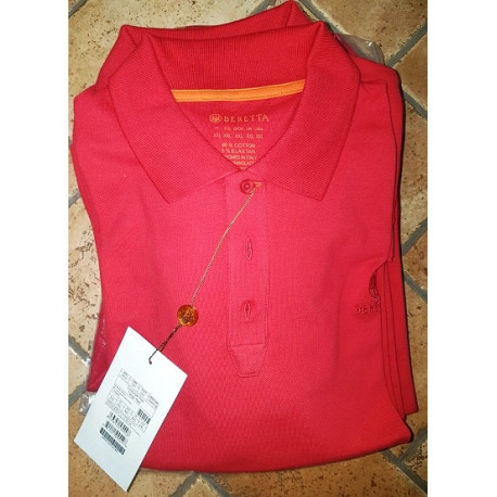 Polo Beretta art. MP02 7207 0321 ROSSO Corporate Polo Tango Red