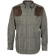 Camicia Percussion marrone e verde mod. 1635