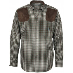 Camicia Percussion marrone e verde mod. 1635