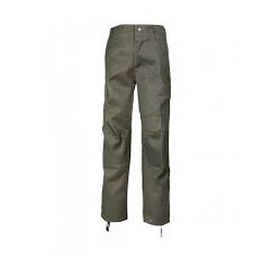 Pantaloni da caccia da bambino grigio/verde mod. 2903