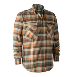 Camicia Deerhunter a quadri marrone mod. James art.8934 DEERHUNTER