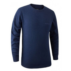 Maglione Deerhunter in lana merinos 8348 Kingston Knit O-Neck