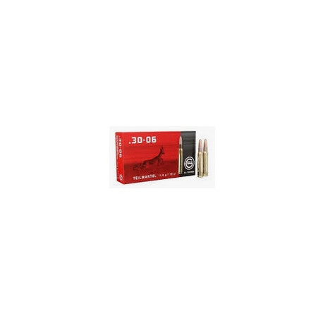 Cartuccia a palla Geco per carabina cal. 30-06 ogiva Softpoint Bullet