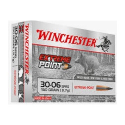 Cartuccia a palla Winchester per carabina cal. 30-06 SPRG ogiva Extreme Point