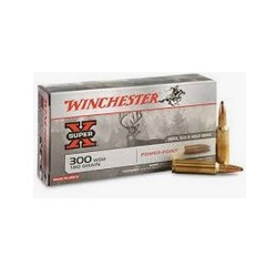 Cartuccia a palla Winchester per carabina cal. 300 WSM ogiva Super X Power Point