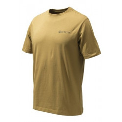 T-shirt Beretta Corporate in colore SENAPE DORATO