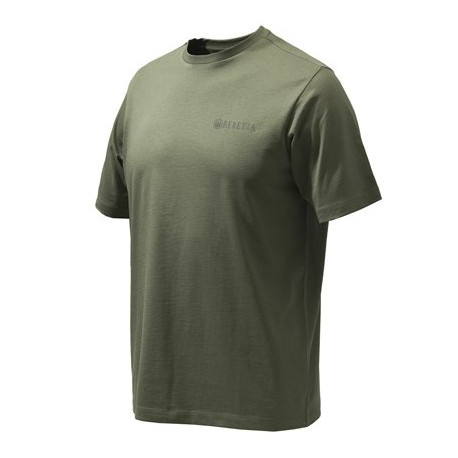 T-shirt Beretta Corporate in colore verde cacciatore