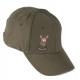Cappello Riserva verde con capriolo  mod. R9028CAP